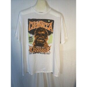 Star Wars Mens T-Shirt - Chewbacca Back to Kashyyyk Poster Image S1